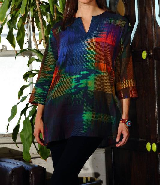 Artisan Plaid Tunic