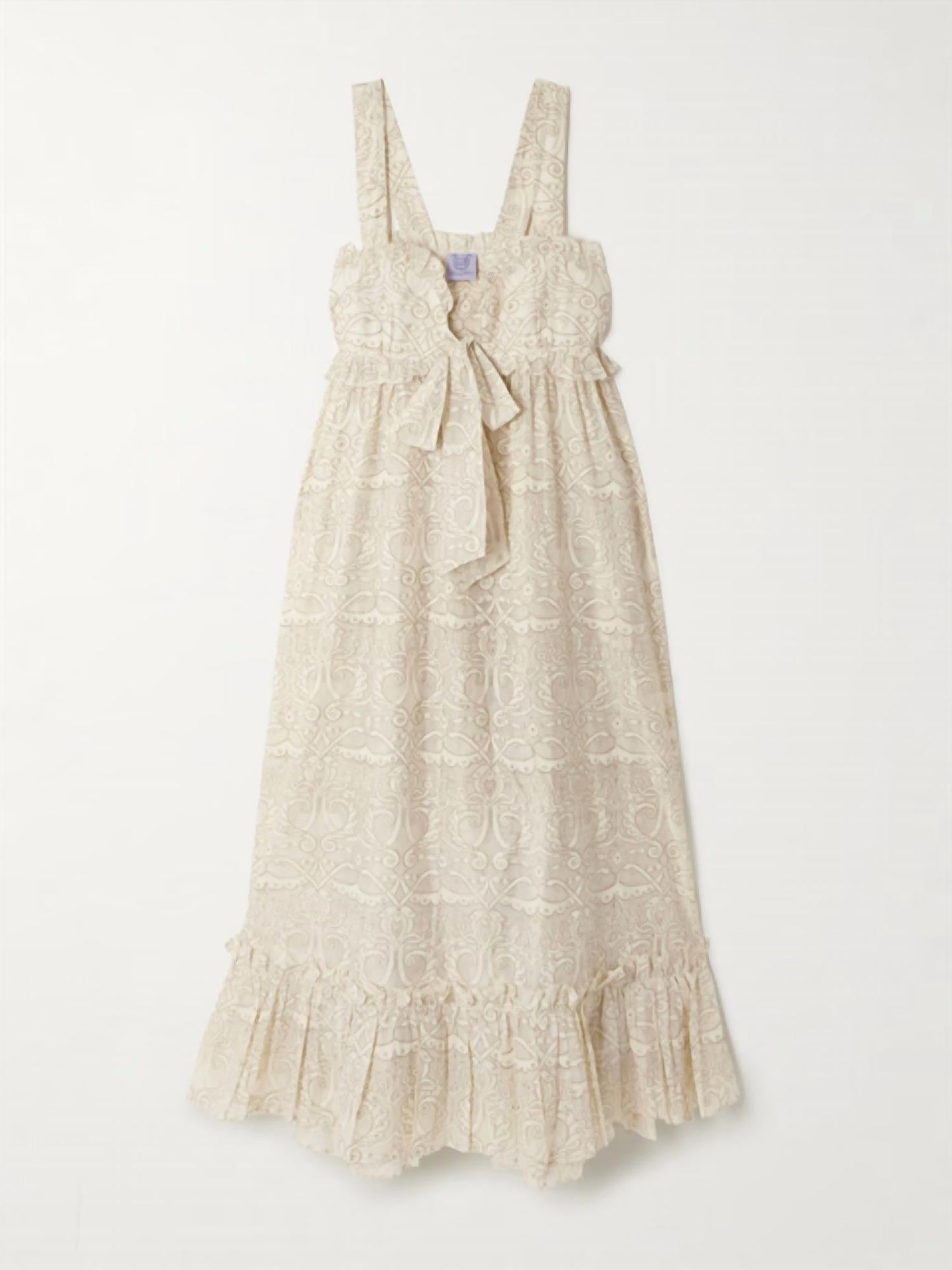 Valentina Chanderi Maxi Dress