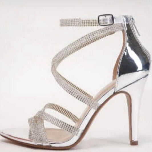 Women's Prom Queen Rhinestone Heels