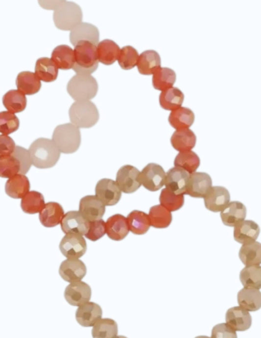 Women's Crystal Rings Bracelet