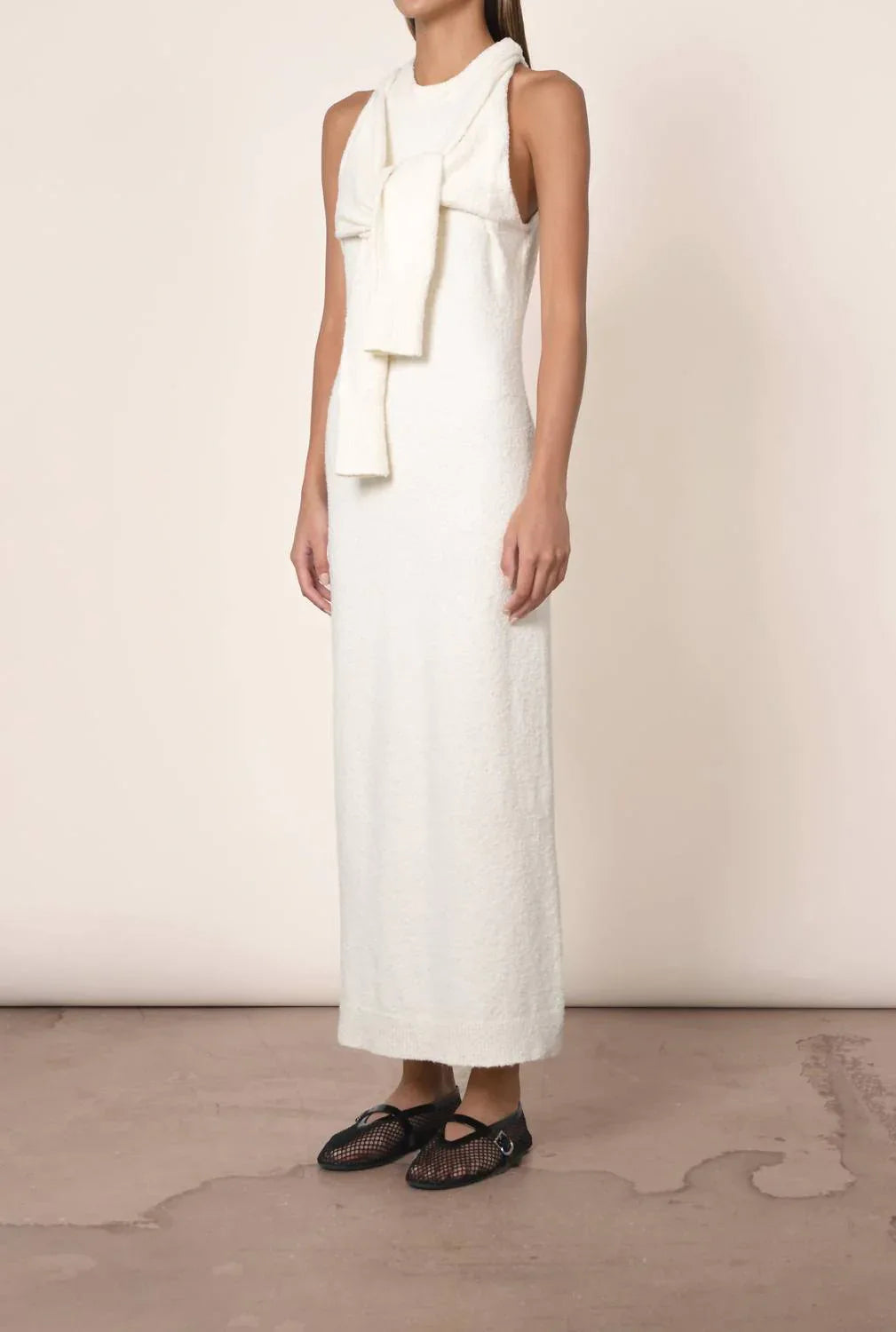 Jacqueline Wickelpullover Maxikleid