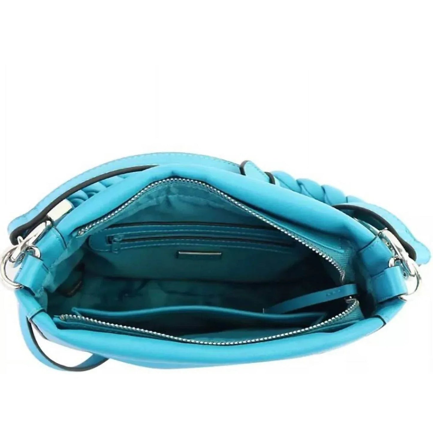 Twisted Handle Hobo Crossbody Bag