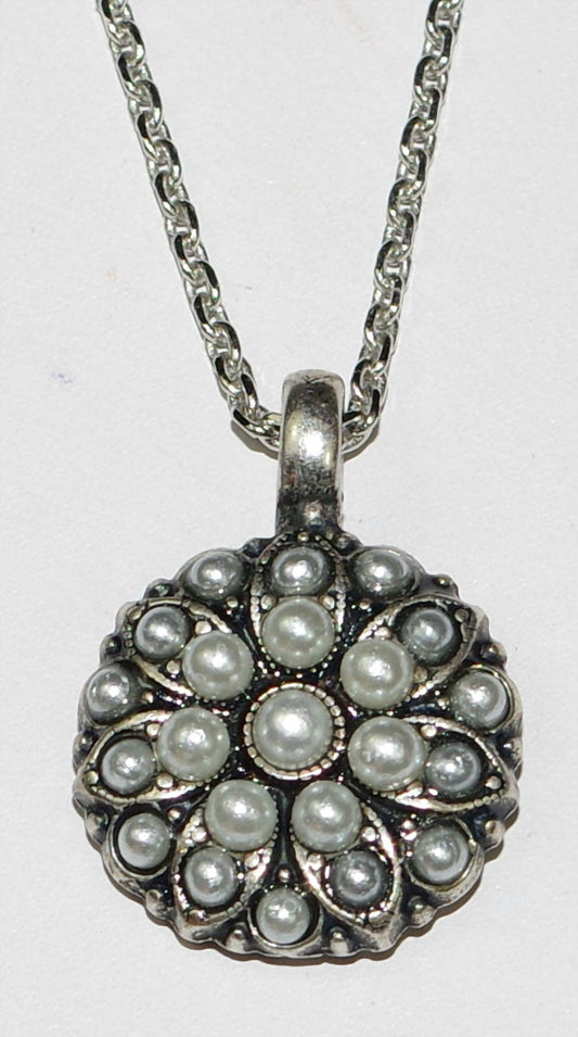 Women's Pearl June Birthday Angel Pendant