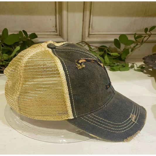 Women's Leopard Trucker Cap