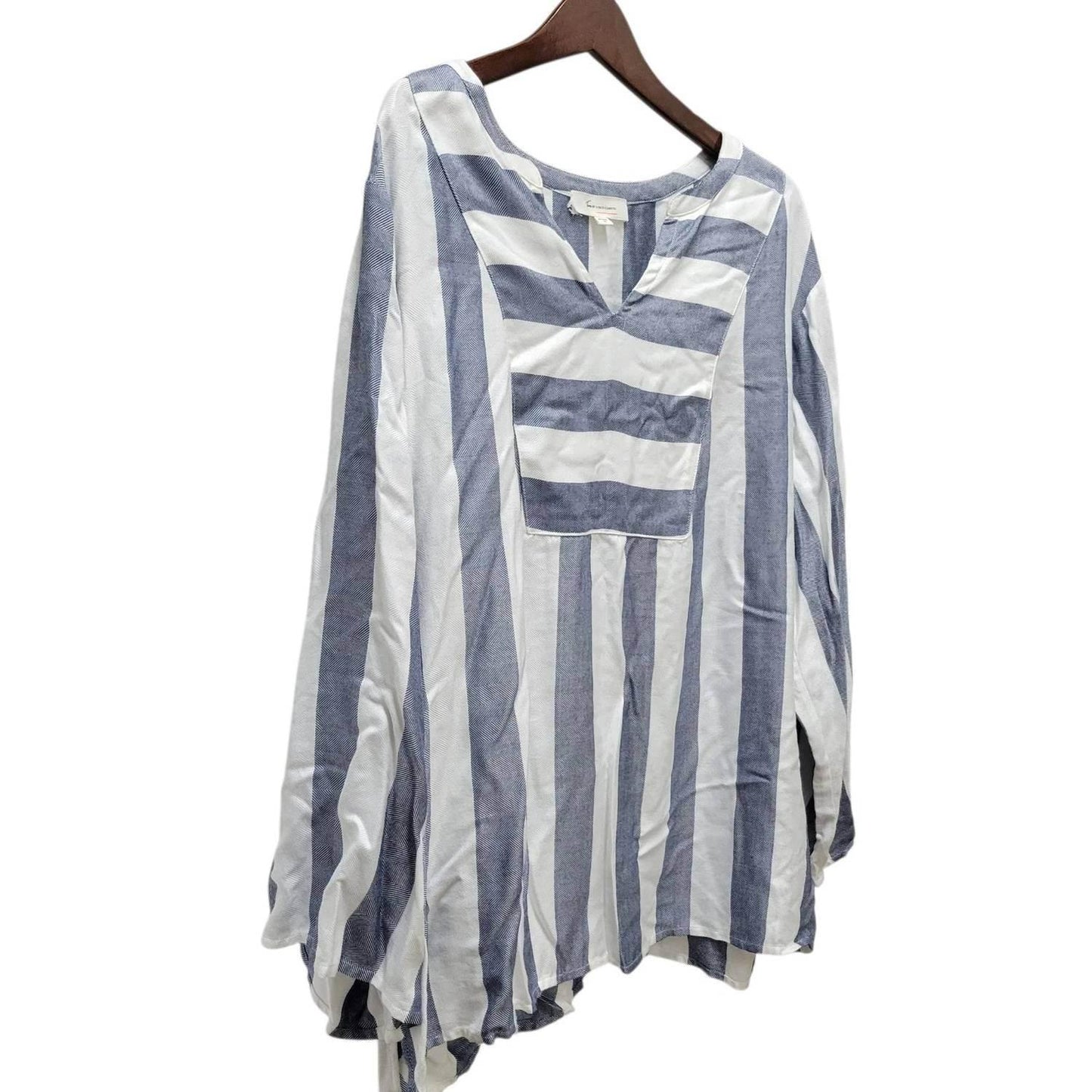 Damen-Fashion-Bluse mit Farbverlauf „Twilight Sky“