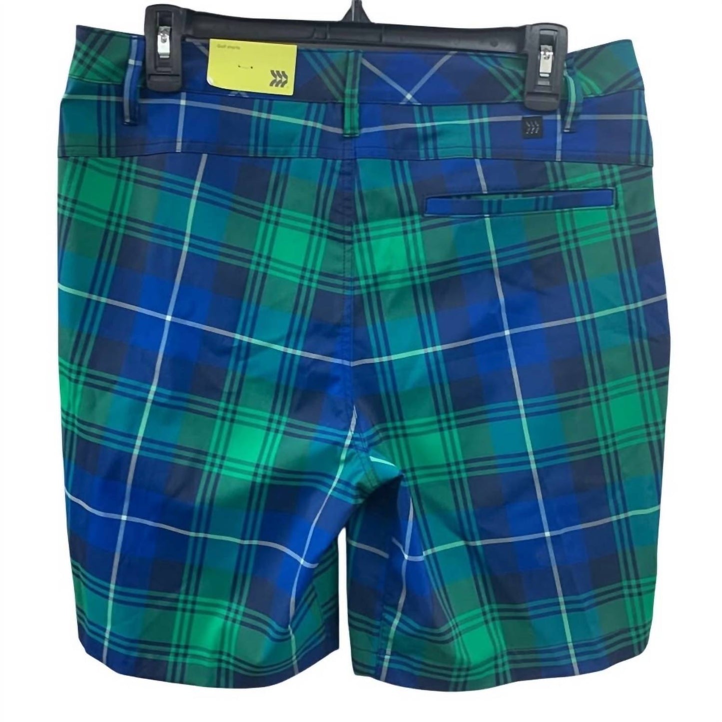 Herren Quick Dry Feuchtigkeitsableitende Golf-Shorts mit sicherer Tasche – 2er-Pack