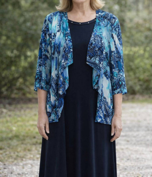 Cardigan And Midi Dress Set