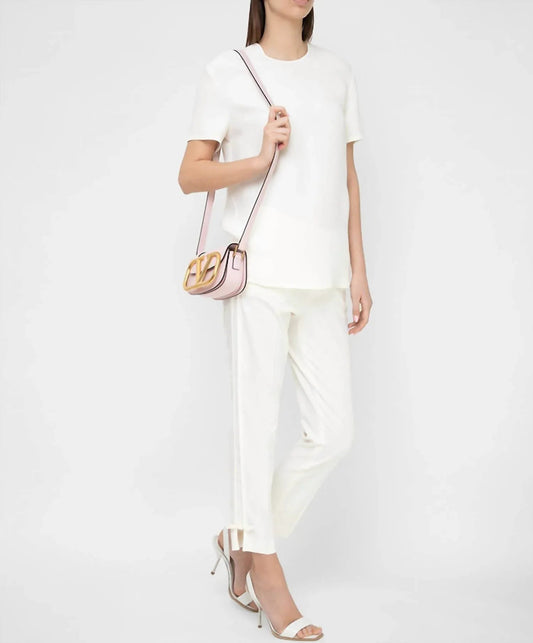 Button Silk Blouse