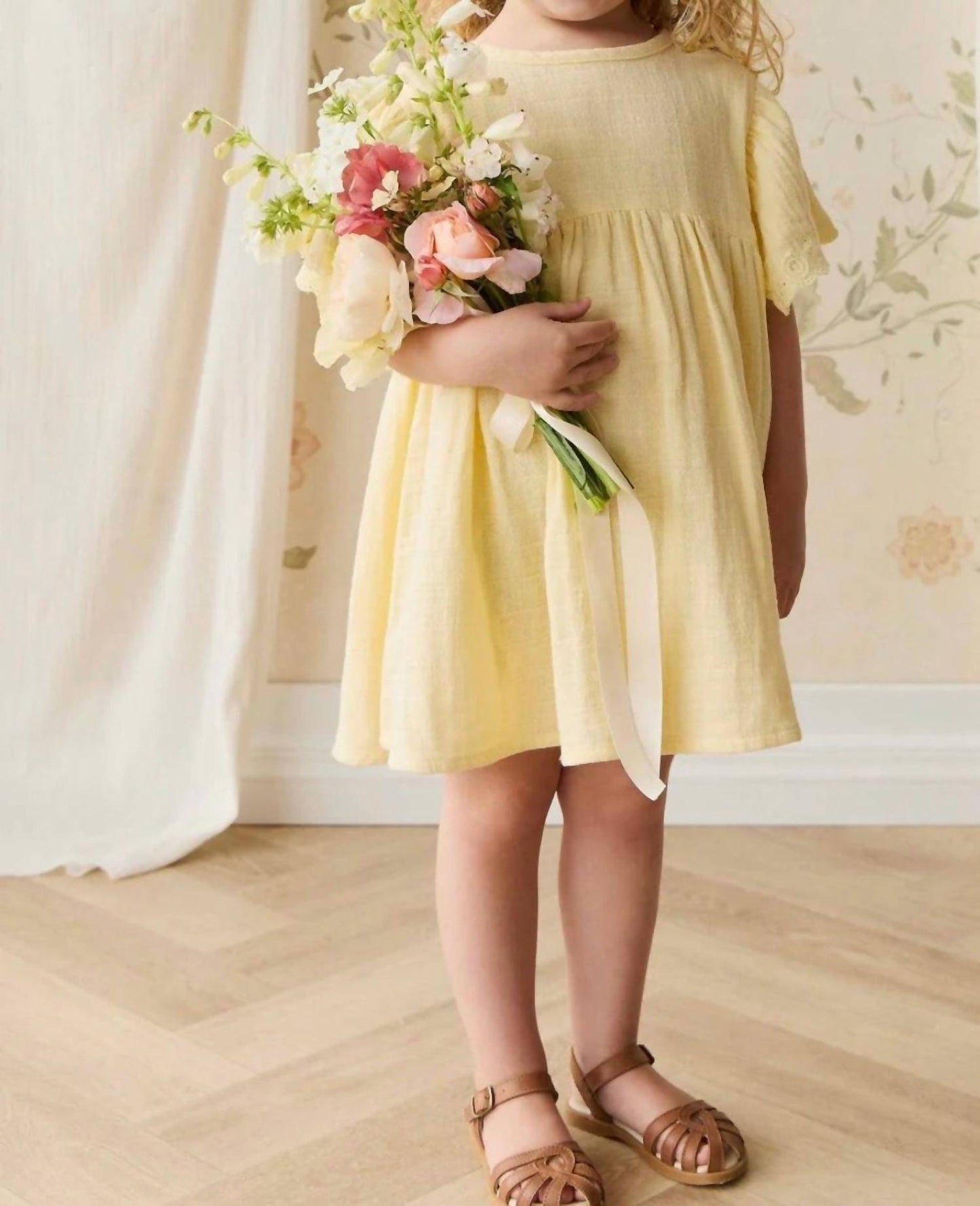 Organic Cotton Musselin-Kleid Phillipa