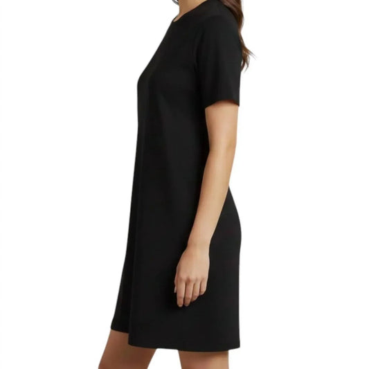 Women's Raw Cut T-shirt Mini Dress