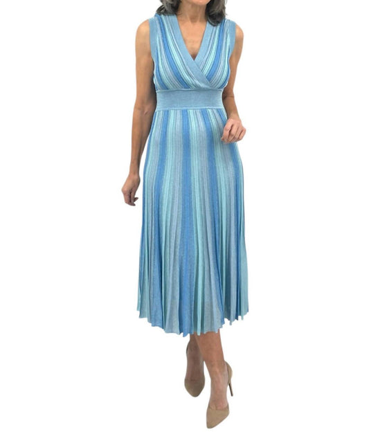Women's Gala Lurex Wrap-over Dress