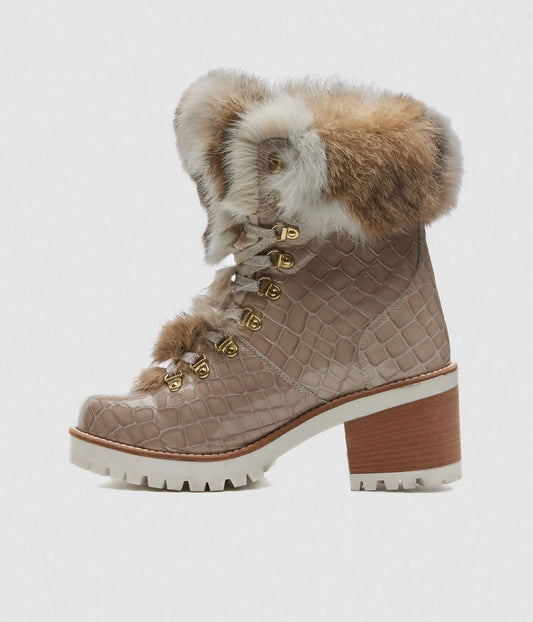 Damen-Schnürstiefeletten Alisa aus Leder