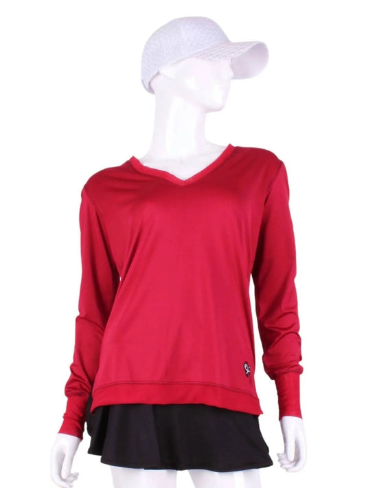 Women's Long Sleeve Very Vee Tee