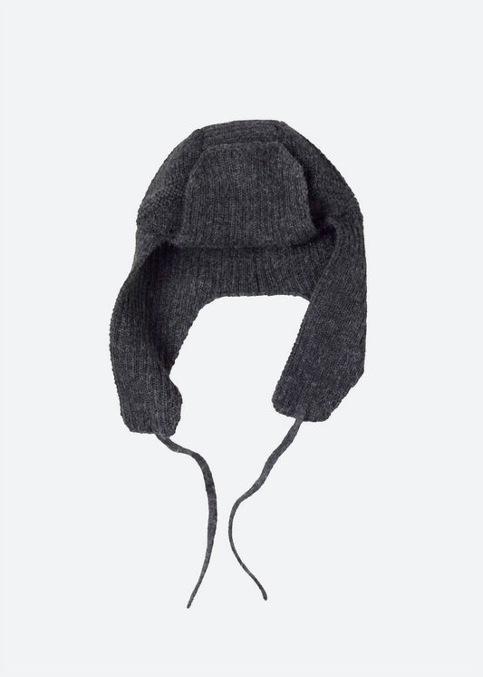 Unisex Alpaka-Fliegerhaube