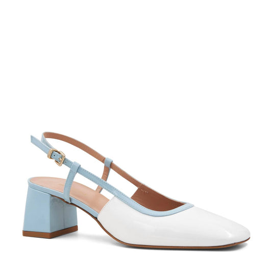 Women's Tasa Slingback Leather Pumps