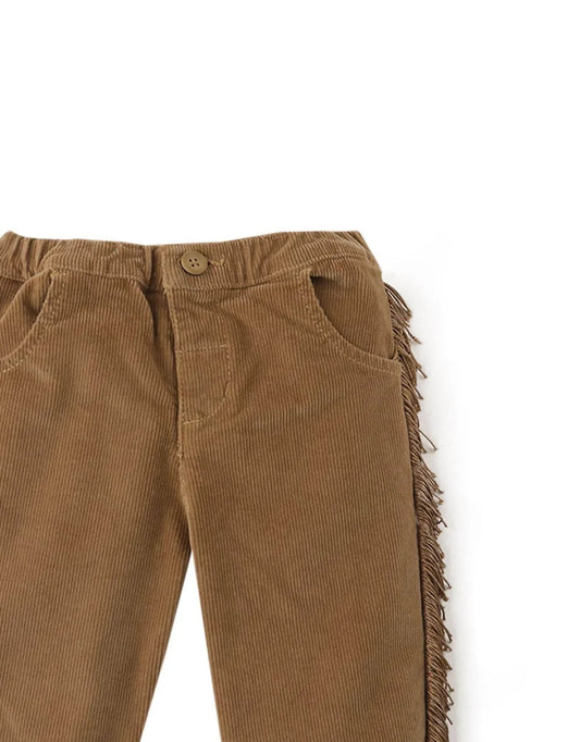 Baby Girl's Straight Leg Pull On Pants