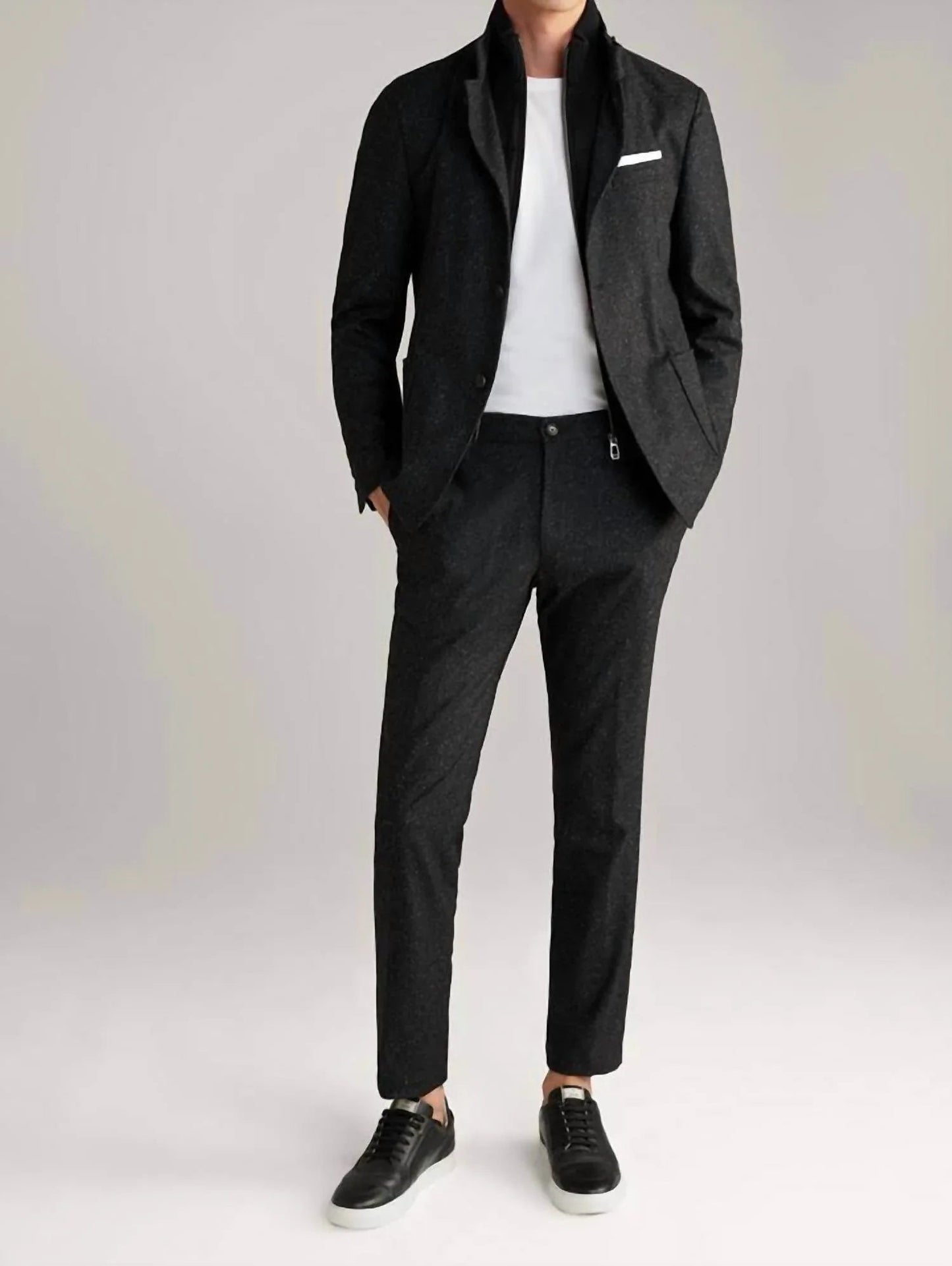 Hectar Wool & Silk Marled Field Coat