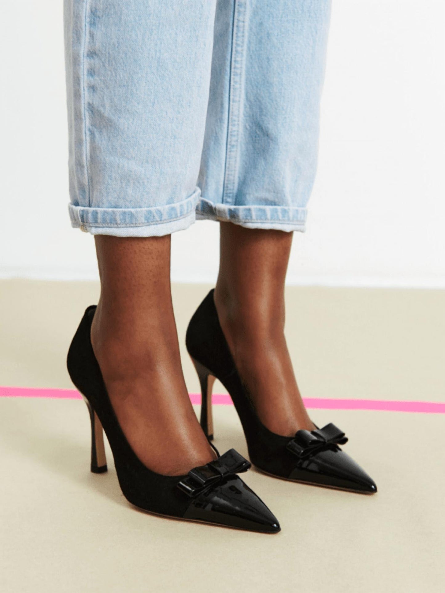 Damen Awa klassische Wildleder-Pumps
