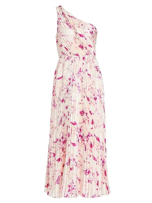 Alina One-Shoulder Midikleid für Damen