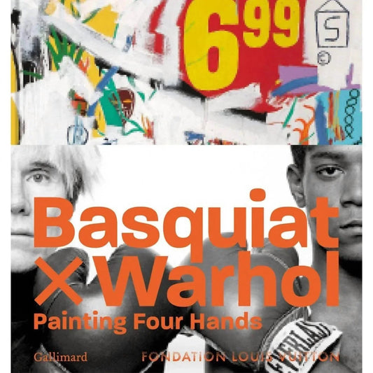 Basquiat X Warhol Paintings 4 Hands Hardcover Book