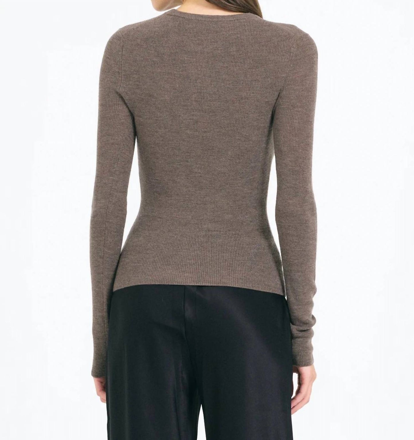 Bristol Merino Rundhalsoberteil
