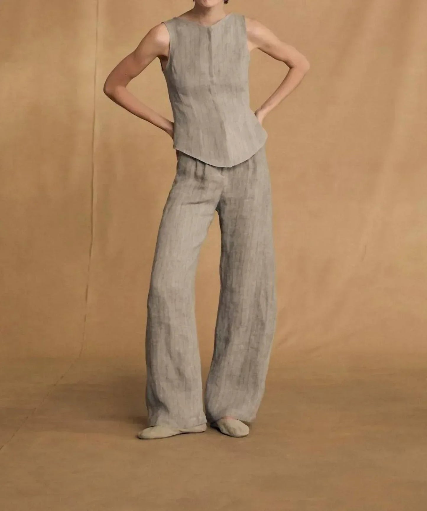 Lupe Leinenhose