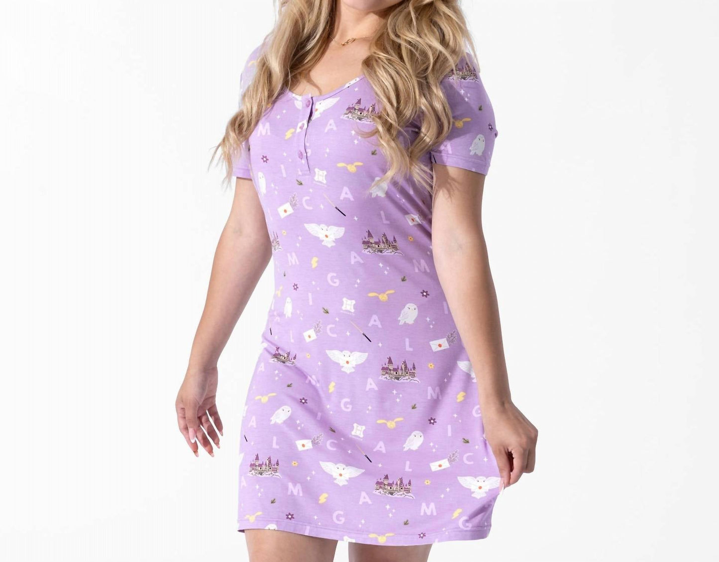 Hedwig's Magical Mail Bamboo Nightgown