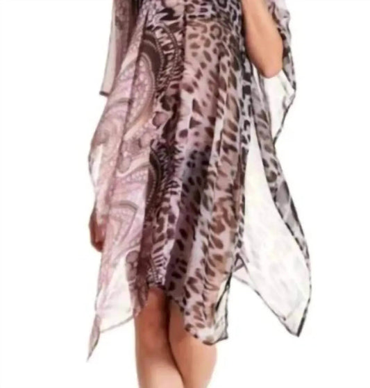 Cheetah Semi Sheer Cover Up
