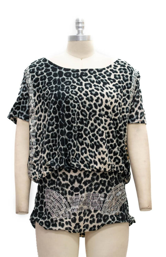 Women's Animal Print Top