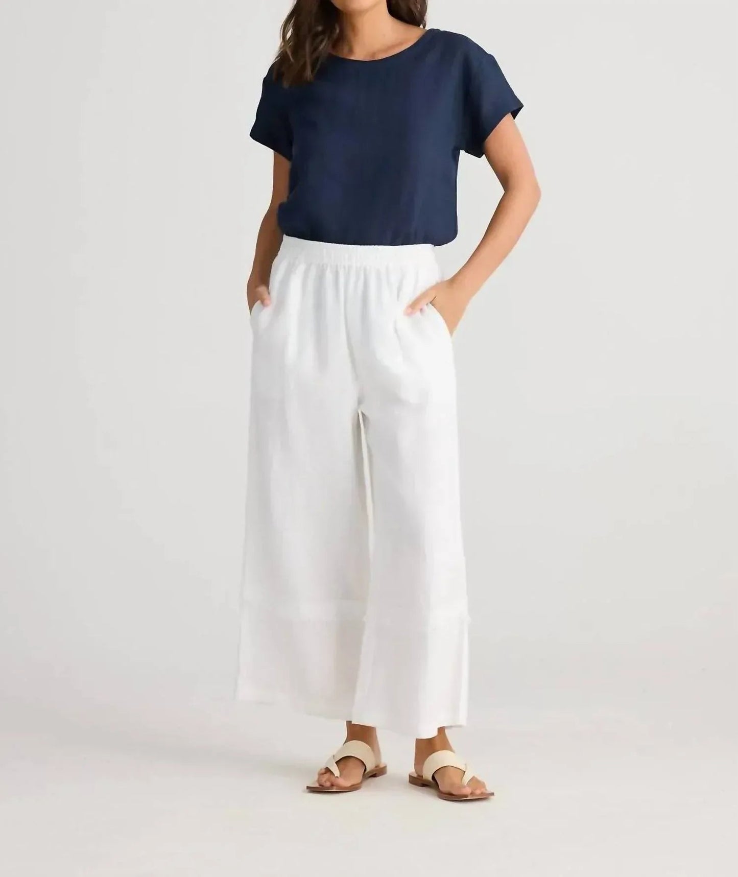 Sailor Hose mit geradem Bein