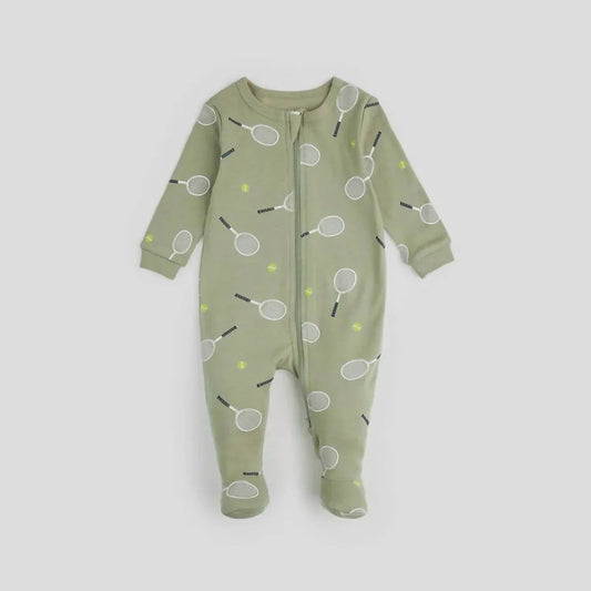 Baby Long Sleeve Knit Sleep Footie