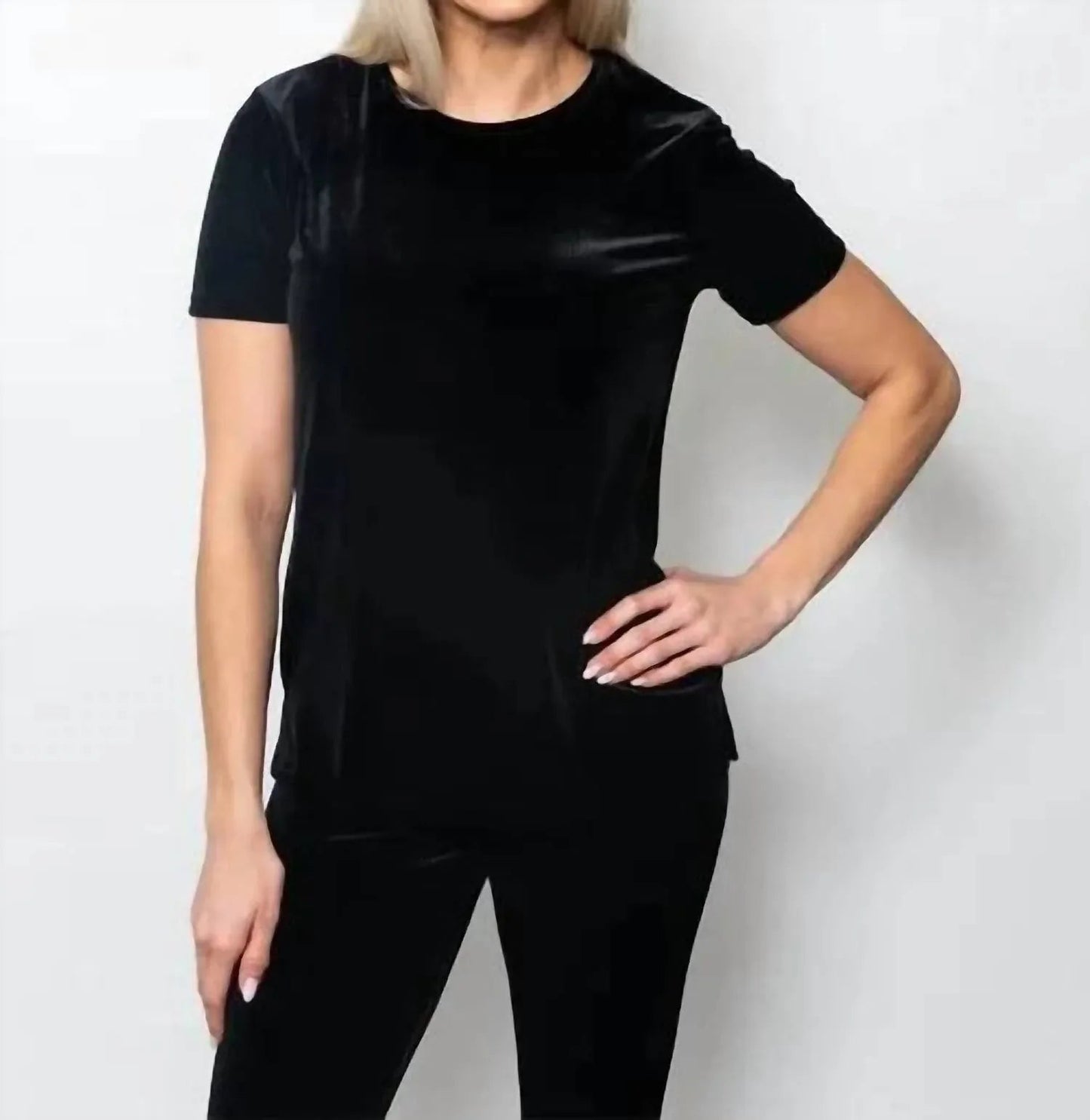 Plushtech Velvet Short Sleeve Tee