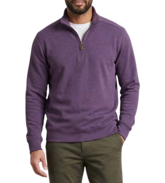 Chandler Performance Quarter Zip Pullover Sweater