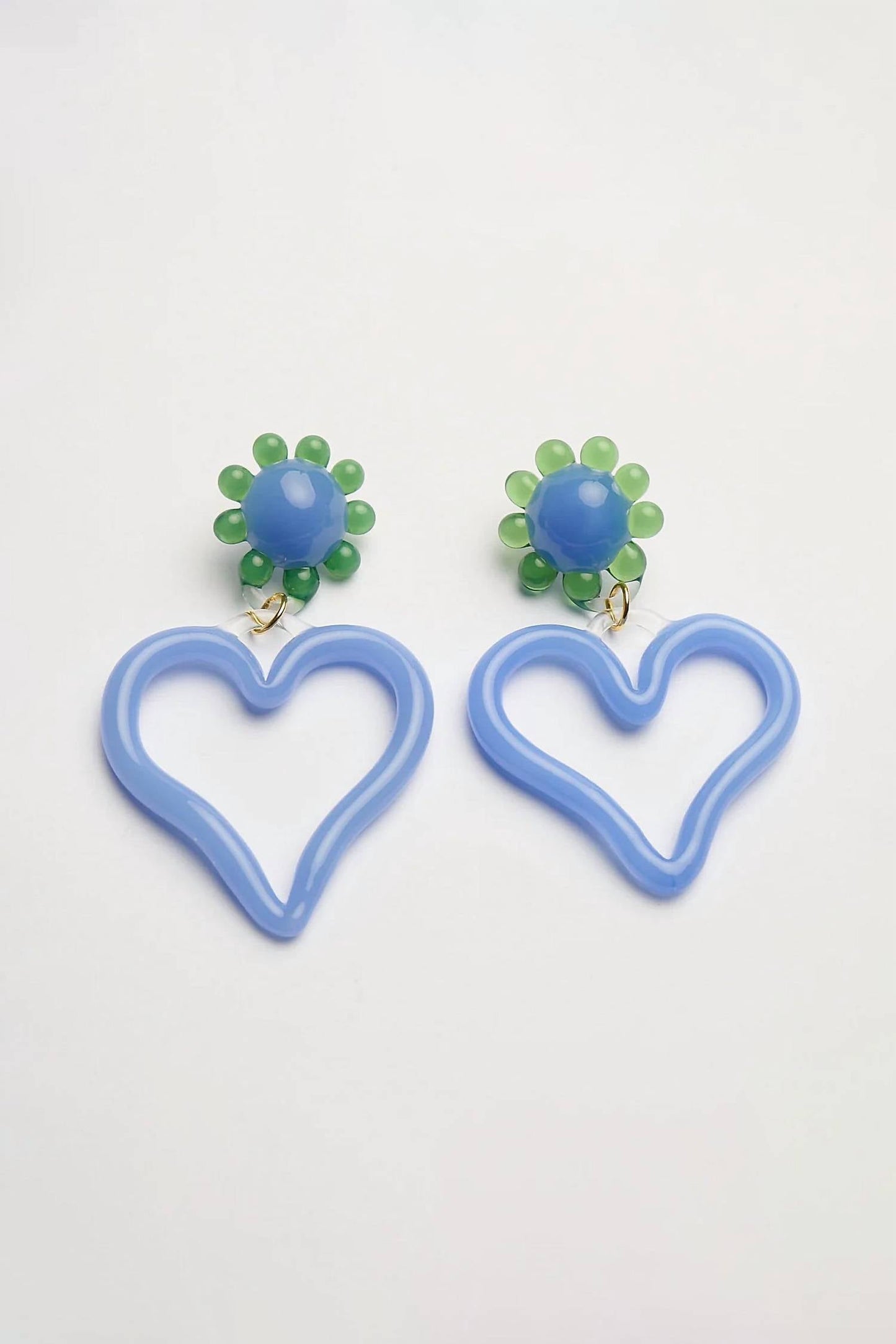 Women's Xl Heart Earrings