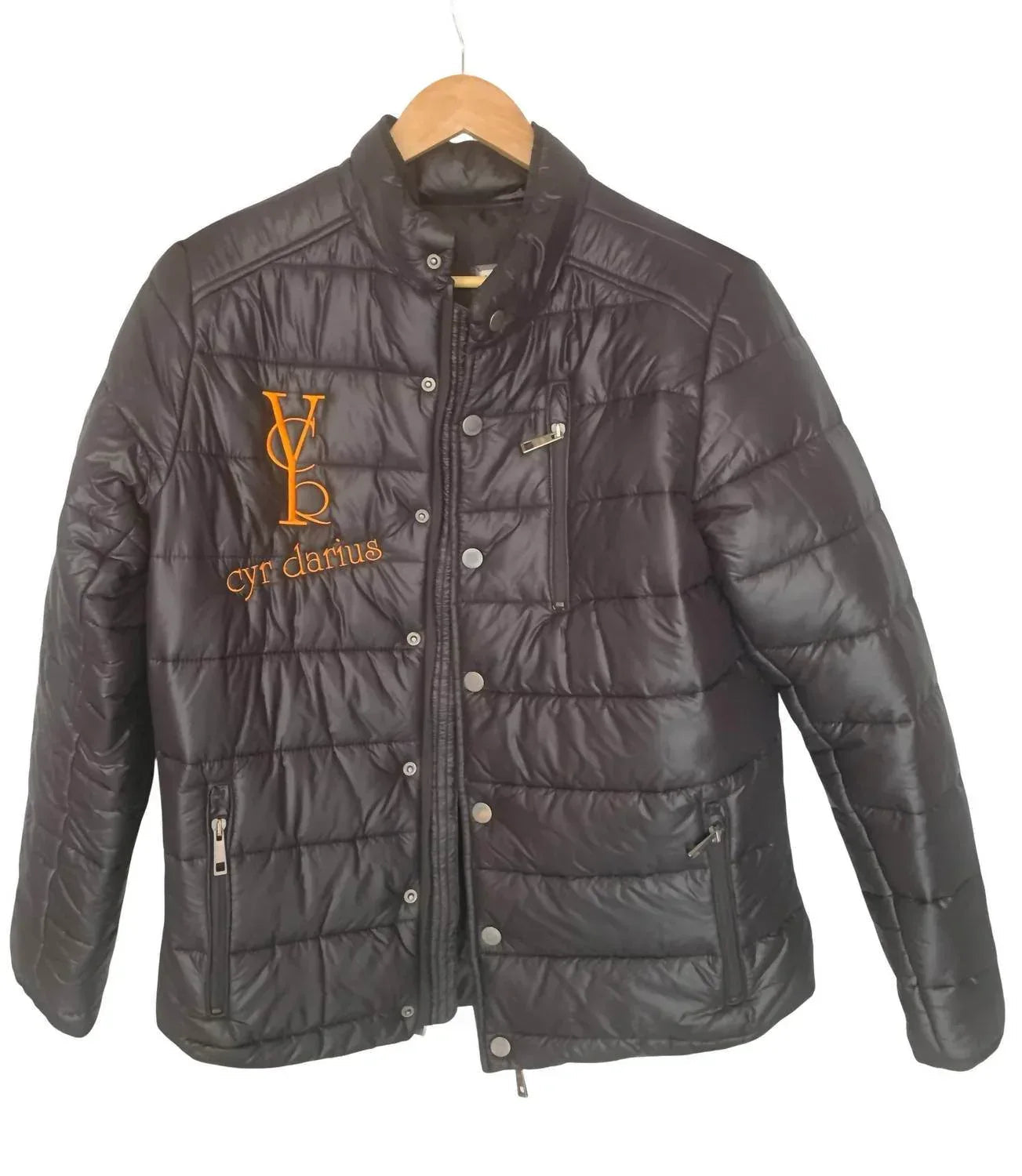 Herren-Steppjacke unifarben