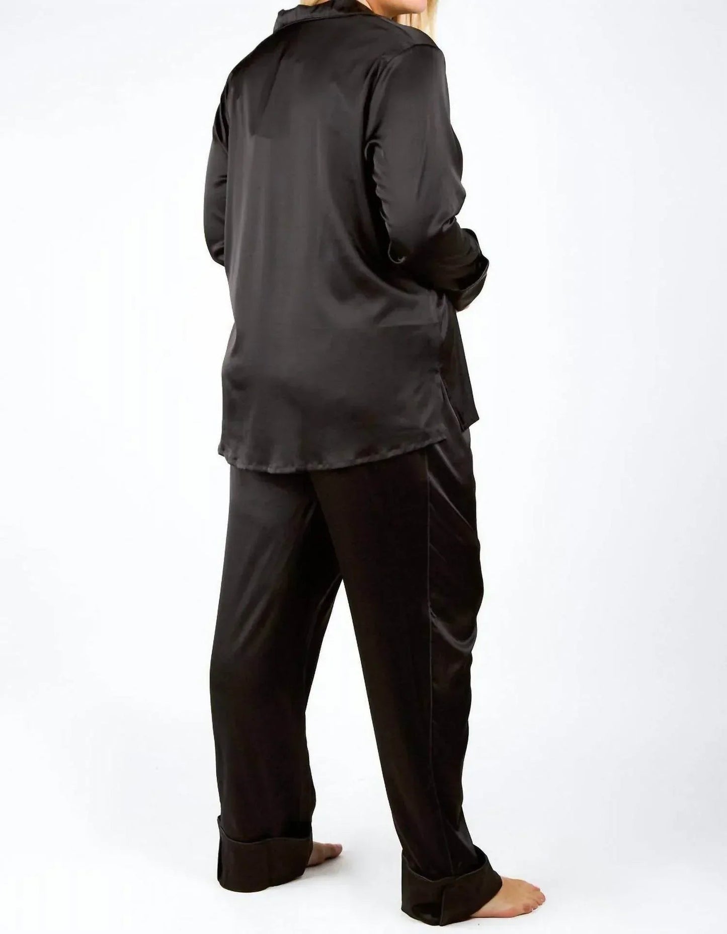 Seiden-Pyjama-Set – Plus-Size