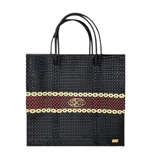 Women's Medium Woven Regular Strap Tote Bag