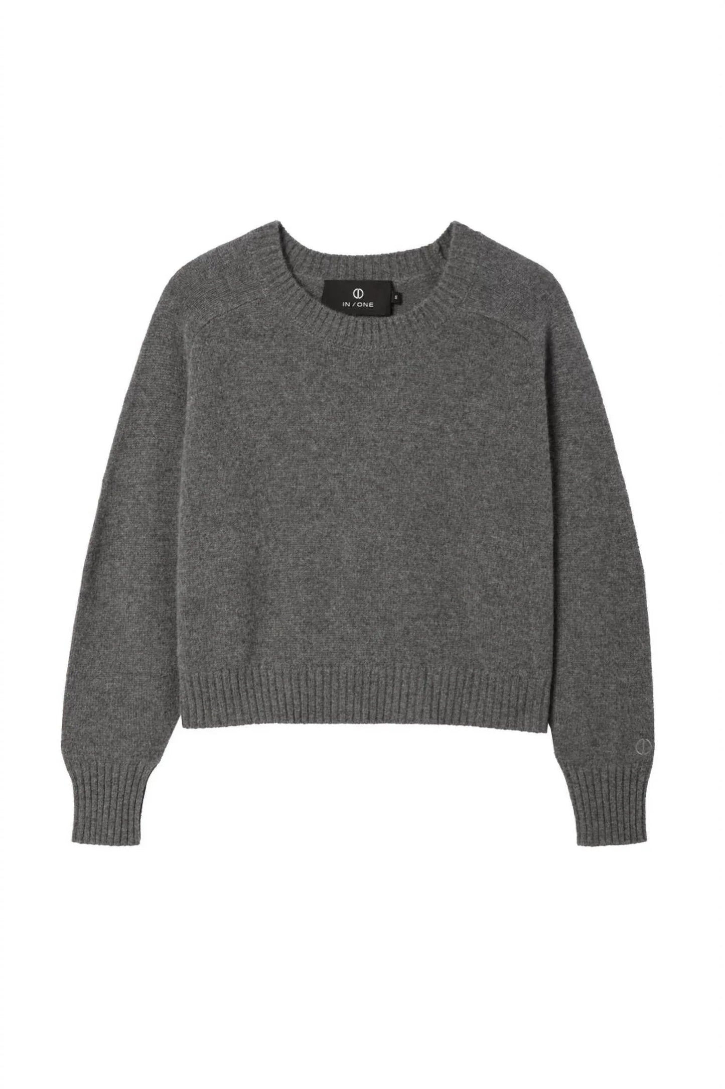 Amara Cashmere Long Sleeve Crop Top