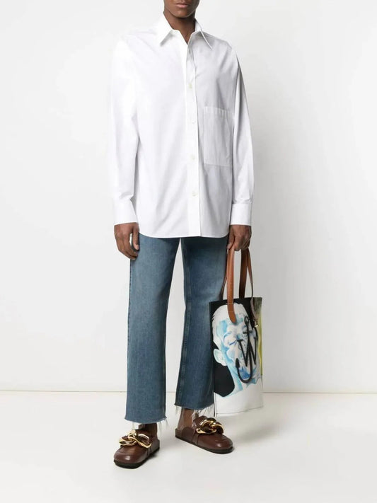 Chest Pocket Cotton Shirt