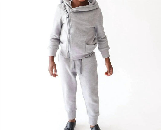 Asymmetrischer Kapuzenpullover für Kinder