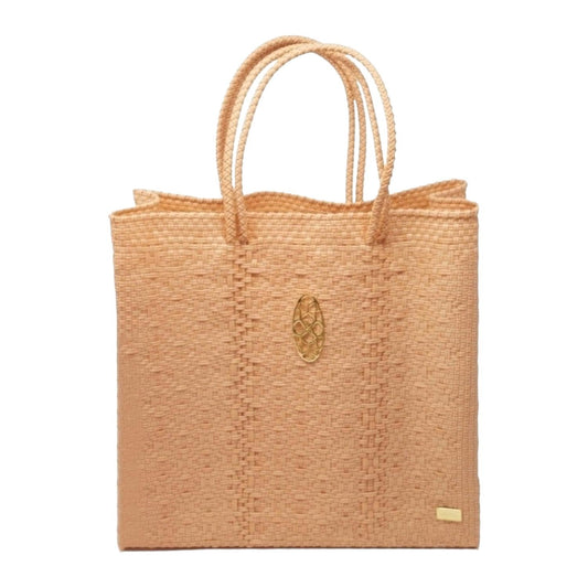 Women's Medium Woven Shoulder Strap Tote Bag