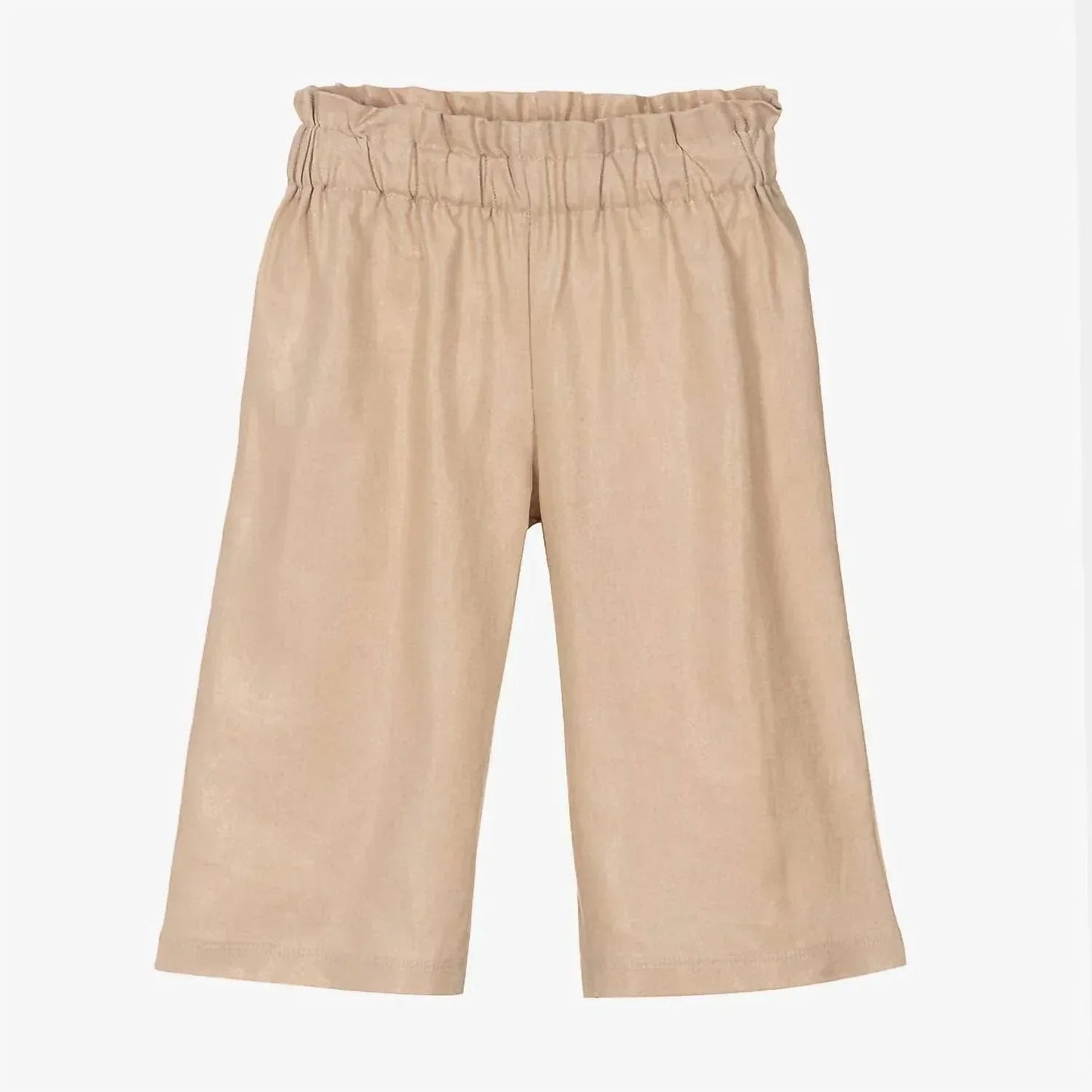 Metallized Linen Paperbag Trouser