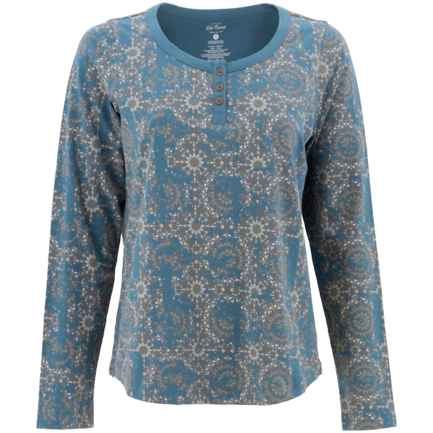 Damen-Henley-Top Skyla