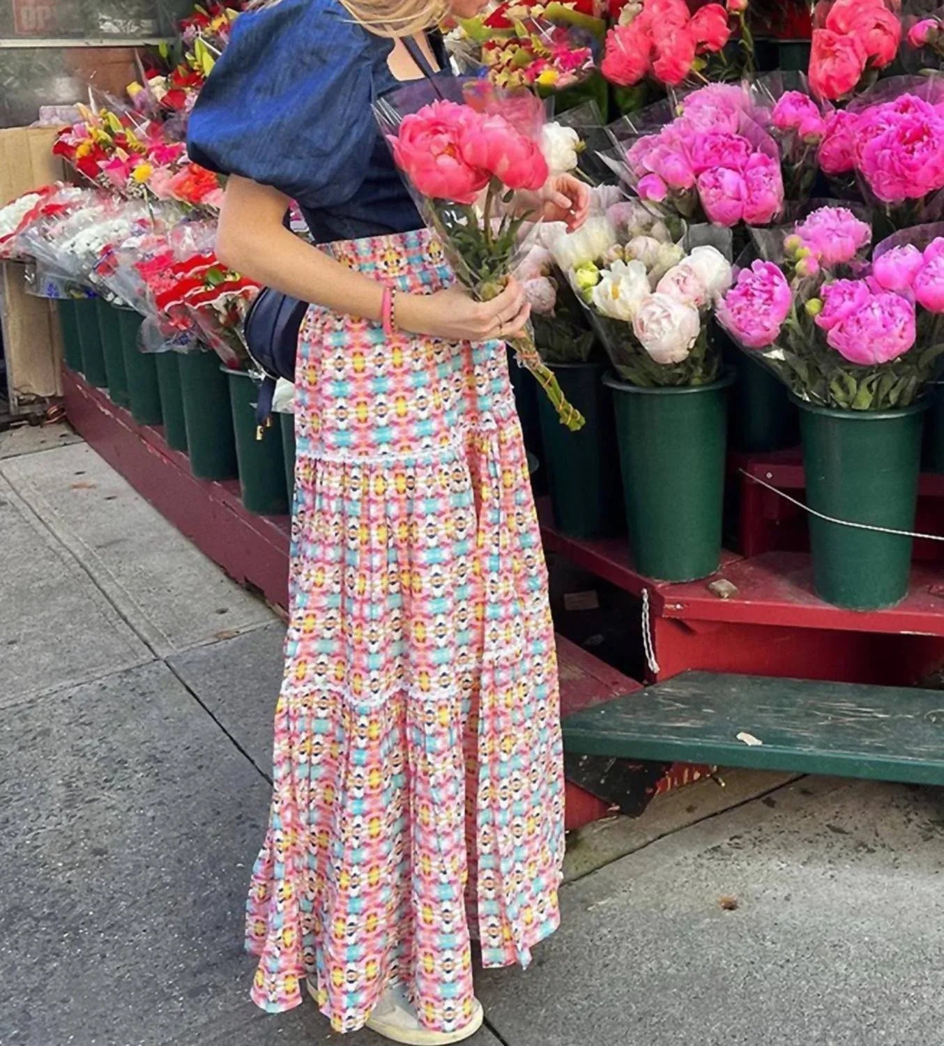Triple Tiered Maxi Skirt