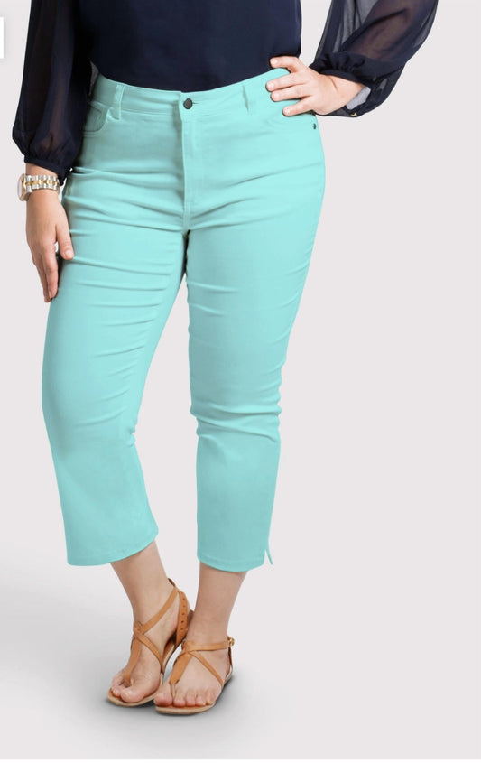 Stretch-Ankle-Hose für kurvige Figur