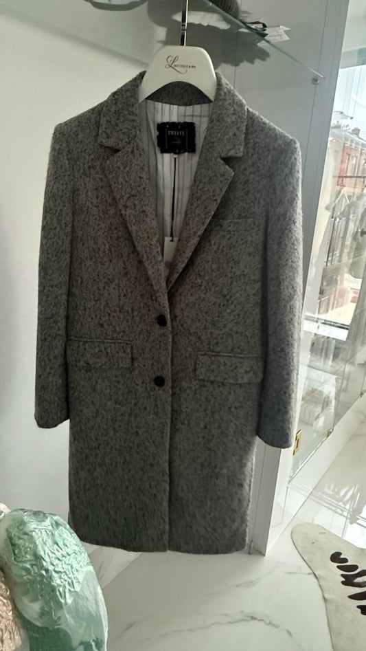 Women's Wool Blend Single-breasted Coat
