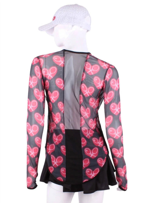 Women's Limited Heart Mesh Tee