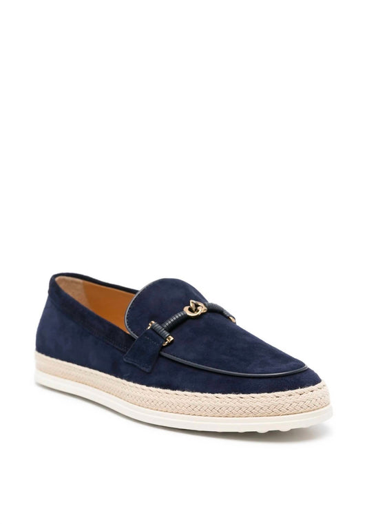 Women's Suede Espadrille Loafers