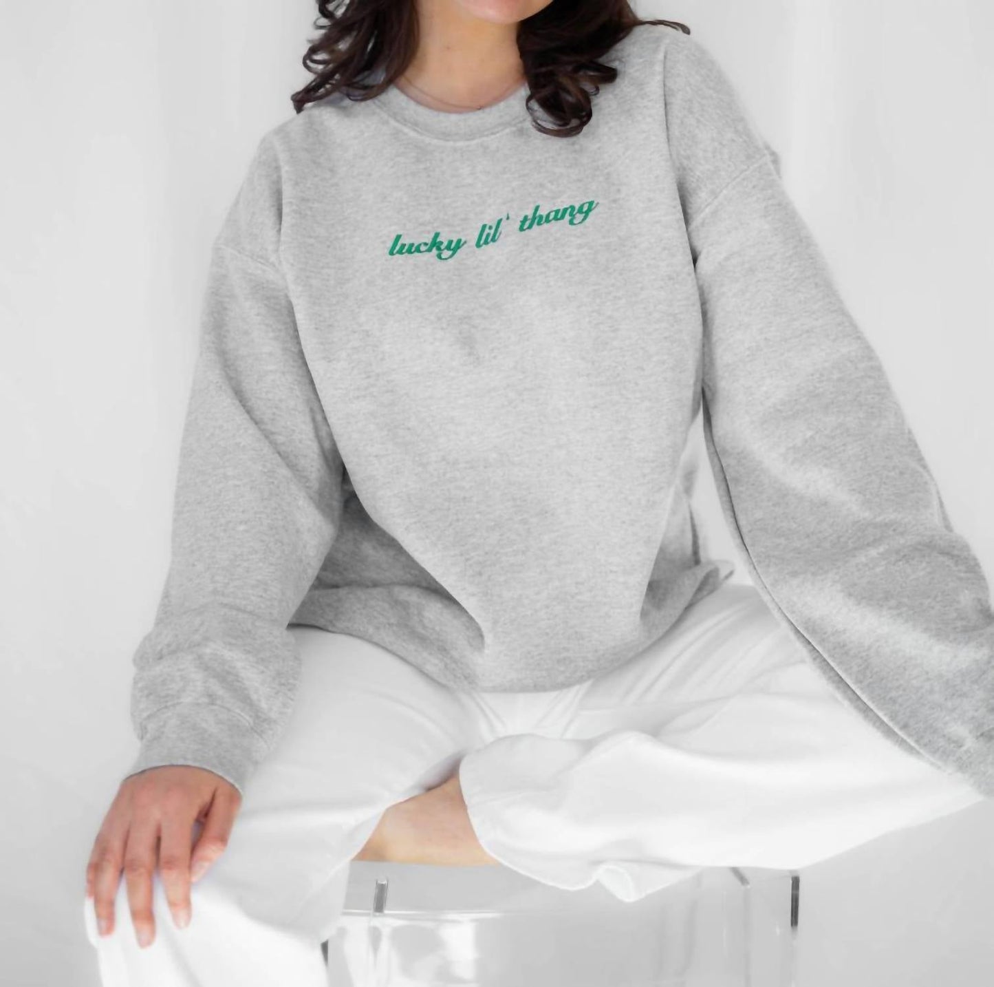 Lucky Crewneck-Sweatshirt