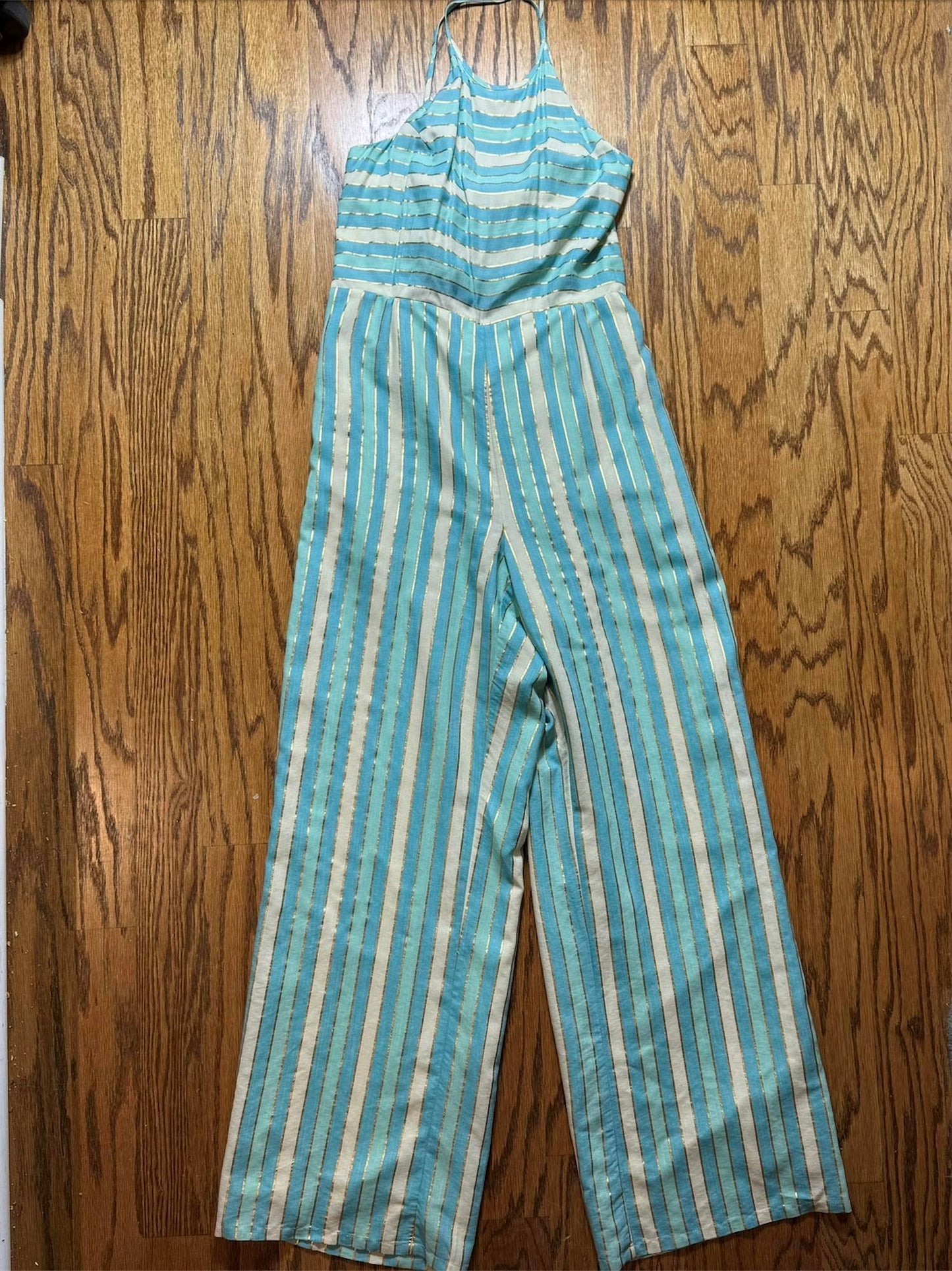 Gestreifter Damen-Overall